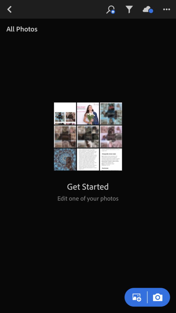 Wgrywanie plików do Lightroom